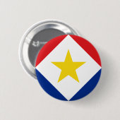 Saba-Flagge Button (Vorne & Hinten)