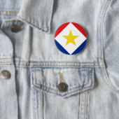 Saba-Flagge Button (Beispiel)