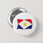 Saba-Flagge-Button Button (Vorne & Hinten)