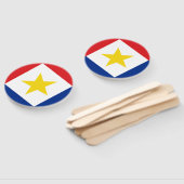 Saba-Flagge Fächer (Non-assembled)