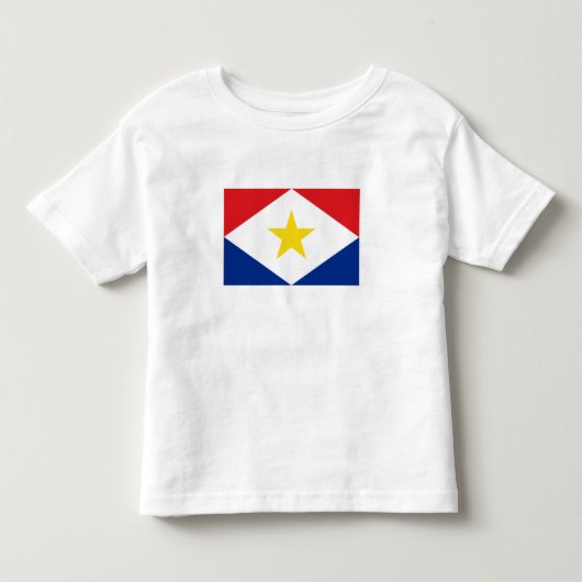 Saba-Flagge Kleinkind T-shirt (Vorderseite)