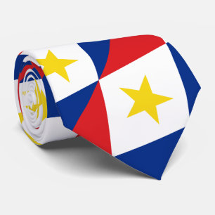 Saba-Flagge Krawatte