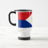 Saba-Flagge Reisebecher (Links)