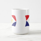 Saba Flagge Tasse (Mittel)