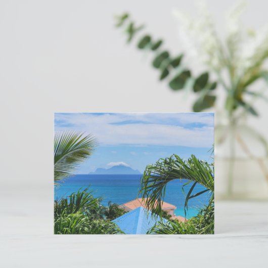 Saba in de verte postkarte (Stehend Vorderseite)