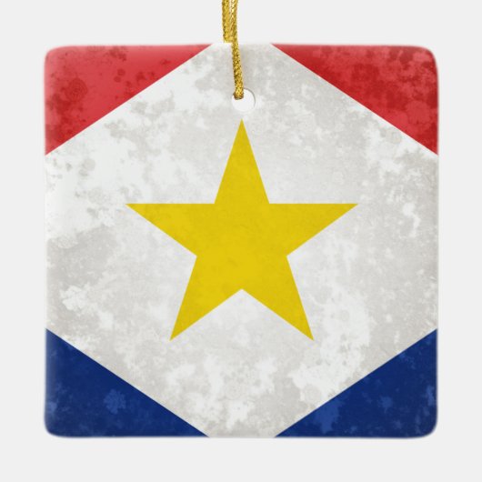 Saba Keramikornament (Vorderseite)