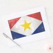 Saba Rechteckiger Aufkleber (Umschlag)