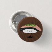 Saba Sushi Button (Vorne & Hinten)