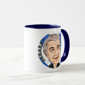 SABABA™ Golda Meir israelischer Premierminister Tasse (VorderseiteRechts)