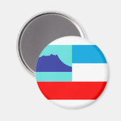 Sabah, Malaysia Magnet (Vorderseite/Rückseite)