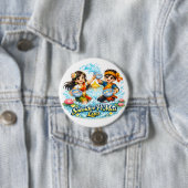 Sabaidee Pi Mai Lao – Lao Neujahrs-Wasserfest Button (Beispiel)