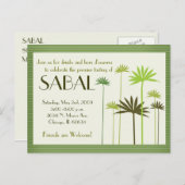 SABAL: Präsentation von Chicago Postkarte (Vorne/Hinten)