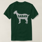 Saban GOAT TShirt (Design vorne)