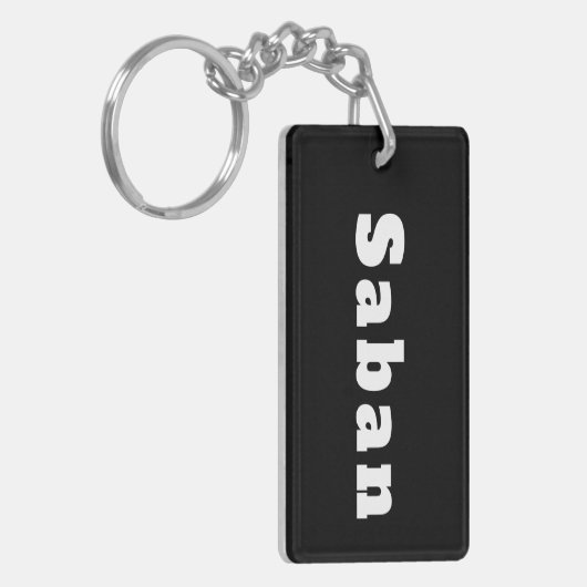 Saban Schlüsselanhänger (Vorderseite links)