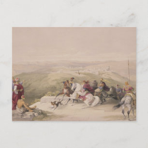Sabaste, antike Samaria, 17. April 1839, Platte 4 Postkarte