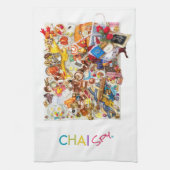 Sabbat-Geschirrtuch Handtuch (Vertikal)