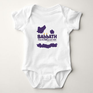Sabbat mit Kerzen - Genießen Sie die ERHOLUNG Ihre Baby Strampler