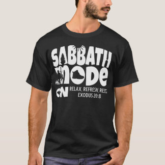 Sabbat-Modus Am Siebten Tag Adventist Wandernd T-Shirt