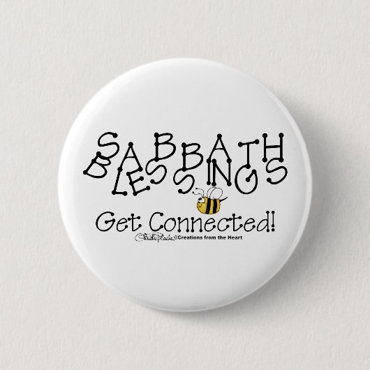 Sabbat Sessings verbinden Button (Vorderseite)