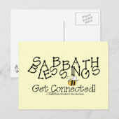 Sabbat Sessings verbinden Postkarte (Vorne/Hinten)