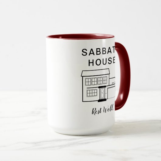 Sabbath House Tasse (VorderseiteRechts)