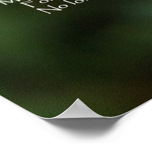 Sabbath Poster (Ecke)