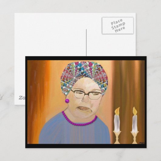 Sabbath Prayer Postcard Postkarte (Vorne/Hinten)