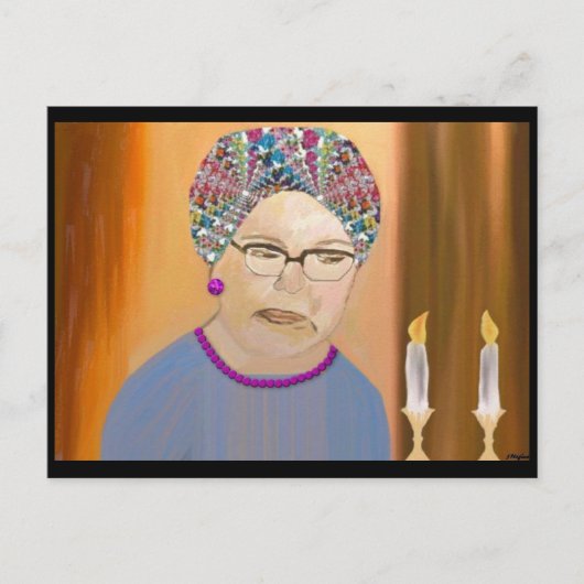 Sabbath Prayer Postcard Postkarte (Vorderseite)