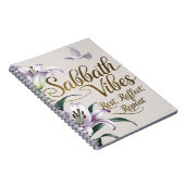 Sabbath Vibes Notebook Notizblock (Rechte Seite)