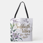 Sabbath Vibes Tote Bag Tasche (Vorderseite)