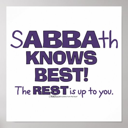 SABBAth weiß das Beste Poster (Vorne)