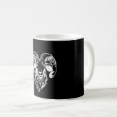 Sabbatic Baphomet Goat Evil Satanic Kaffeetasse (VorderseiteRechts)
