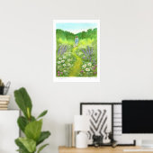 "Sabbatical" Kunstwerk von Jenny McLaughlin Poster (Heimbüro)