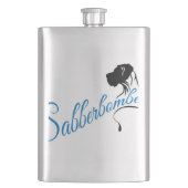 Sabberbomber Flachmann (Vorderseite)