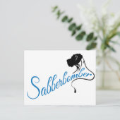 Sabberbomber Postkarte (Stehend Vorderseite)