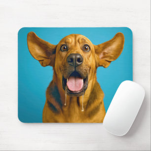Sabbernder Bluthund Humor Mousepad