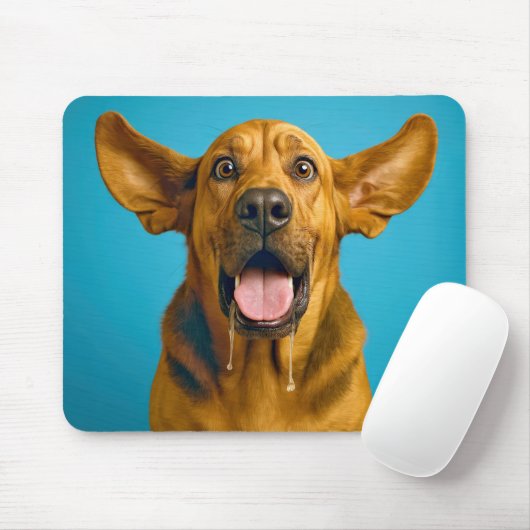 Sabbernder Bluthund Humor Mousepad (Mit Mouse)