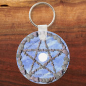 sabbets Disk Label Schlüsselanhänger (Vorderseite)