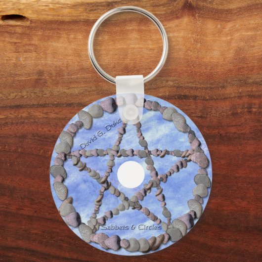 sabbets Disk Label Schlüsselanhänger (Vorderseite)