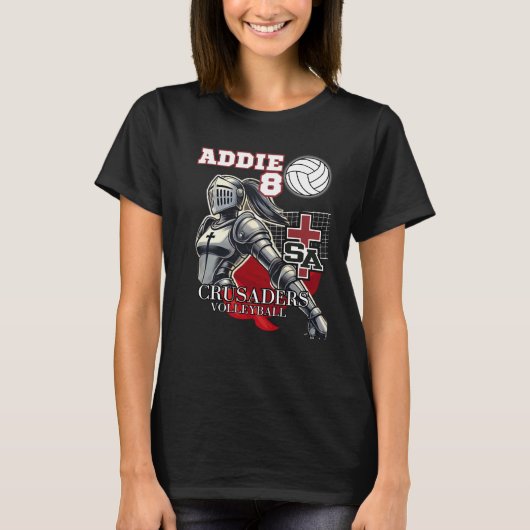 SABC Volleyball - Addie 8 T-Shirt (Vorderseite)