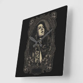 Sabda Alam Quadratische Wanduhr (Winkel)