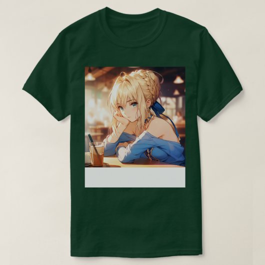 Säbel in der Cafeteria T-Shirt (Design vorne)