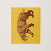 Säbel-Zahn-Katze Puzzle (Vertikal)