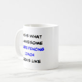 Säbelfensucher, phantastisch kaffeetasse (Vorderseite Links)