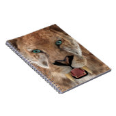 Säbelzahn-Tiger oder Smilodon Notizblock (Rechte Seite)