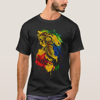 Säbelzahn-Tigerkatze ausgestorbenes prähistorische T-Shirt