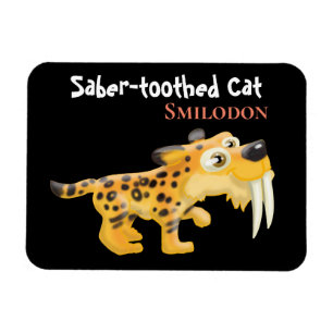 Säbelzahnkatze Magnet
