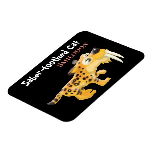 Säbelzahnkatze Magnet (Linke Seite)