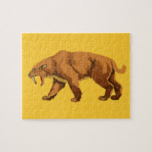 Säbelzahnkatze Puzzle