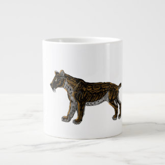 Säbelzahnkatzen-Tasse Jumbo-Tasse